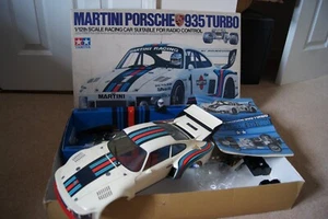 Tamiya Martini Porsche 935 Turbo 1/12 Vintage Iconic RC Car - Shell und Box - Bild 1 von 5