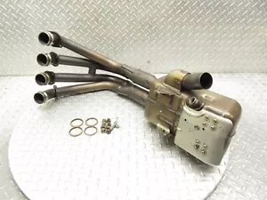 2009 08-09 Yamaha YZFR6 R6 Headers Exhaust Manifold Silencer Pipes Lot - Imagen 1 de 13
