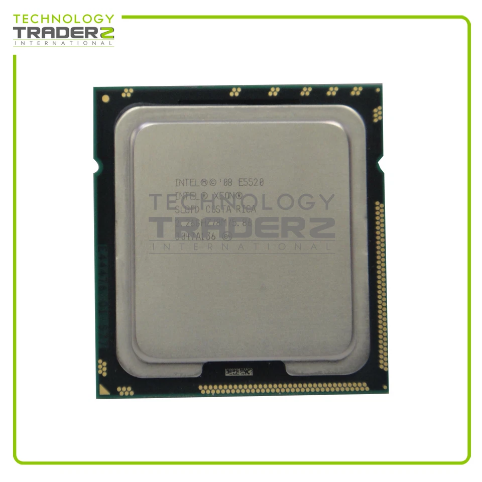 LOT OF 10 SLBFD Intel Xeon E5520 Quad Core 2.26GHz 8MB 80W Processor Pulled - Image 1 of 1