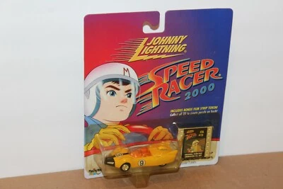 Johnny Lightning Speed Racer Racer X Shooting Star en tarjeta con CEL #15 Foto 1 de 3