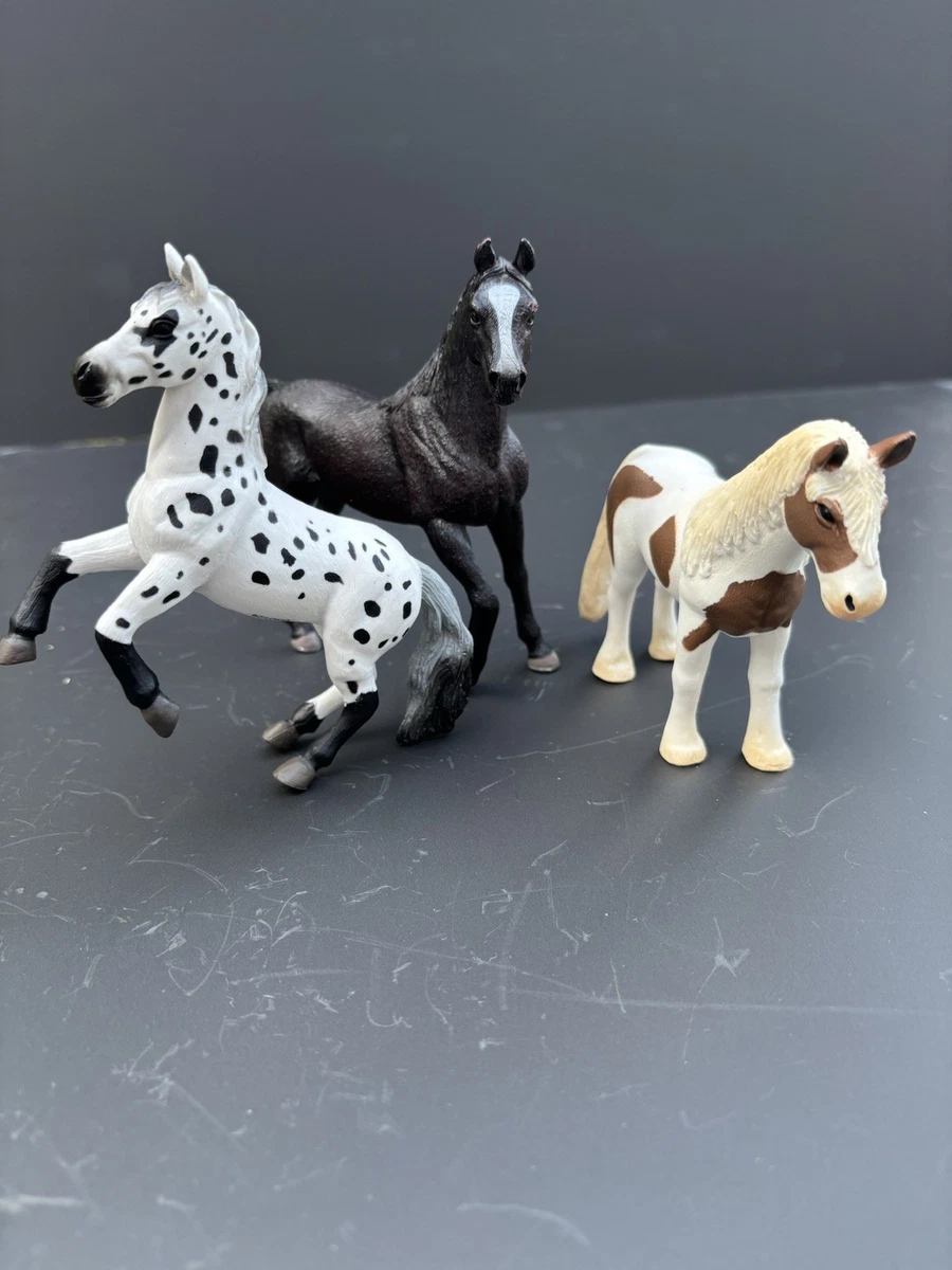 MOJO Dutch Warmblood Horse Figurine - Hand Painted Realistic Equestrian Toy