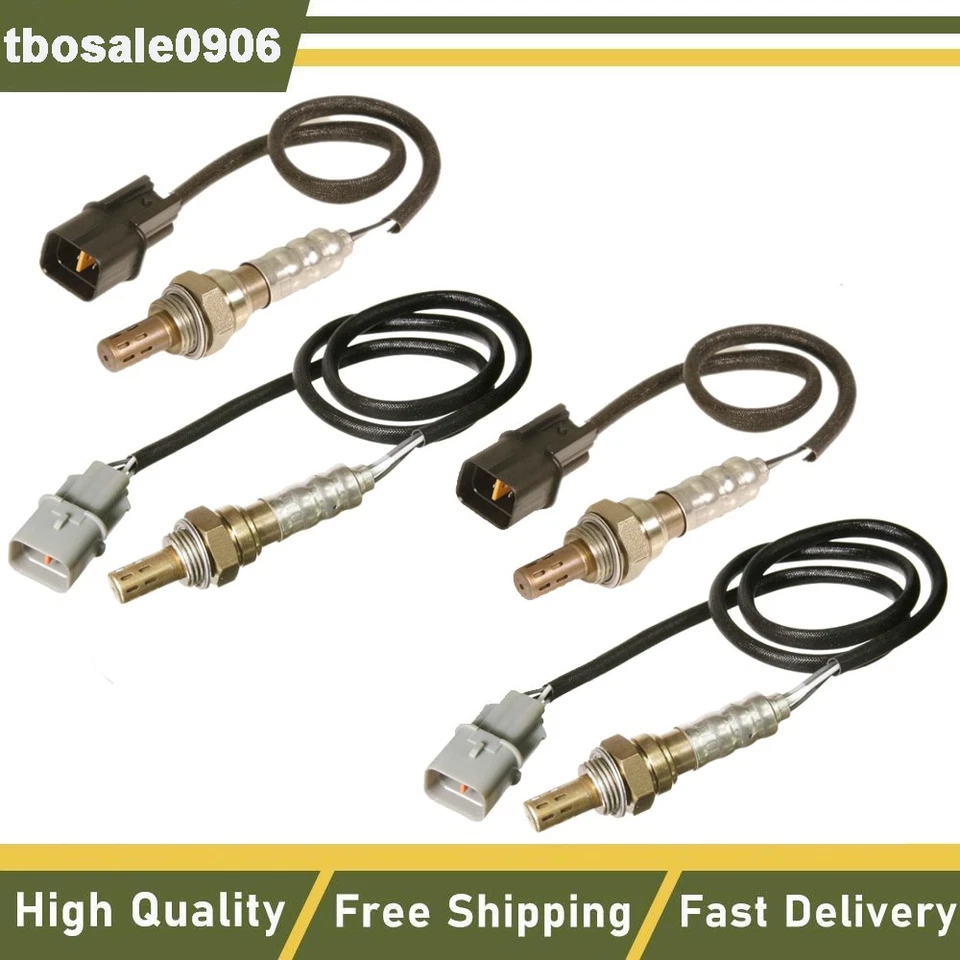 Conjunto 4 para 2003-2006 Hyundai Santa Fe 3.5L V6 sensor de oxigênio upstream e downstream - Imagem 1 de 4