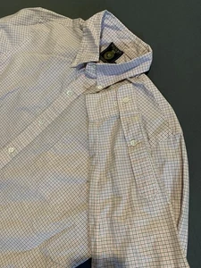 Rugby Ralph Lauren Shirt Mens 15.5 34/35 Pink Skull Crossbones Golf Long Sleeve - Picture 1 of 14