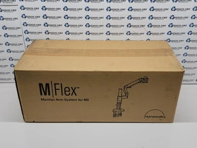 *NEW* Humanscale M|Flex M2 Single Monitor Mount Adjustable W/Clamp  SKU 21067 - Image 1 of 2