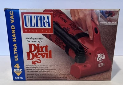 Dirt Devil Hand Vacuum Ultra Handheld Corded Model 0823U All Attachments Works - Image 1 of 4