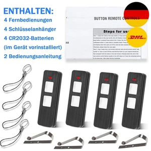 4 Stk Garagentor-Handsender für Sommer Peral Twin SOMloq2 868,95MHz und 868,8MHz - Bild 1 von 5