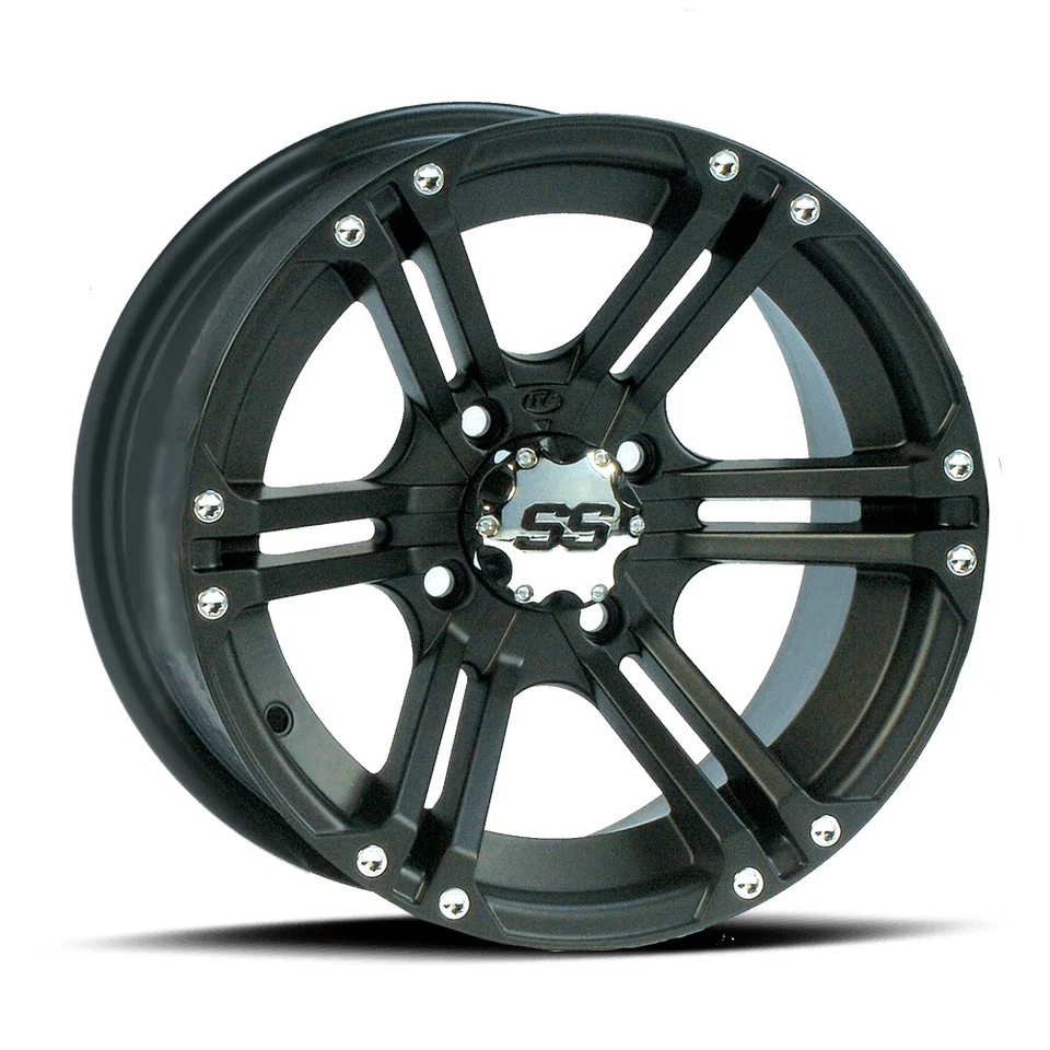 ITP SS212 Wheel 14x6 4/137 Matte Black 4+2 Can Am Outlander Max 570 L IRS (2016) - Image 1 of 3