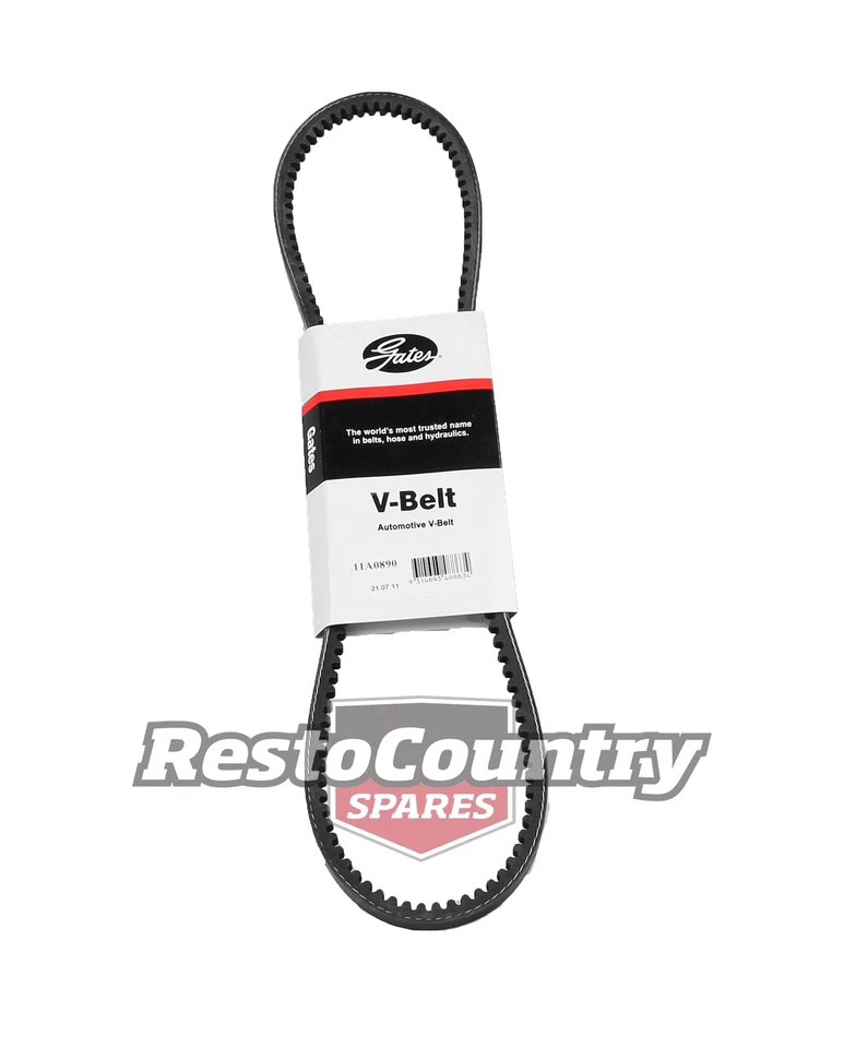 Ford Alternator Belt Cleveland V8 XW XY XA XB XC XD 302 351 Gates 11A1015 - Image 1 of 1