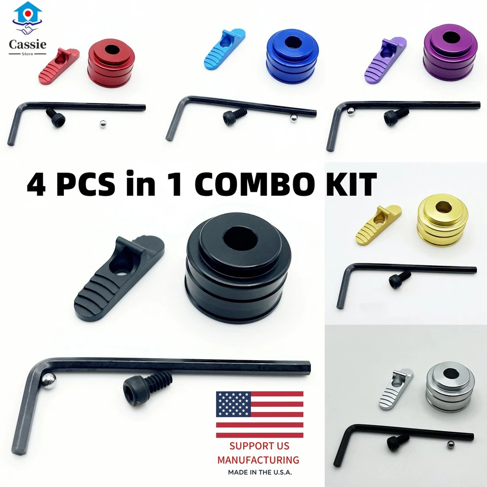 Combo Kit For Mossberg Shotgun 500 590 835 930 935 Slide Safety Mag Follower12GA