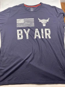 UA Project Rock Veterans Day United By Air T Shirt 2XL Under Armour Military XXL - Picture 1 of 10