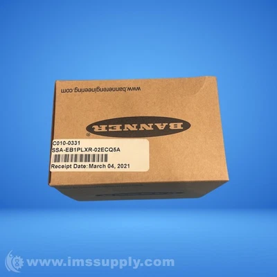 Banner SSA-EB1PLXR-02ECQ5A Emergency Stop Push Button FNFP - Image 1 of 4