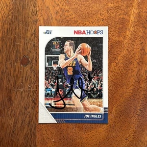Joe Ingles Autographed 2019-20 Panini NBA Hoops Signed Card #188 - Utah Jazz - Picture 1 of 2