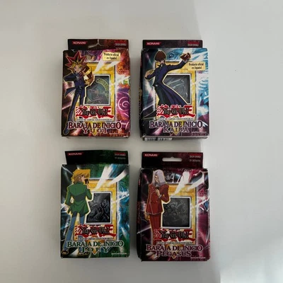 YuGiOh - 1. Auflage Starter Deck Yugi, Kaiba, Joey, Pegasus (Sealed) *Spanisch* - Bild 1 von 4