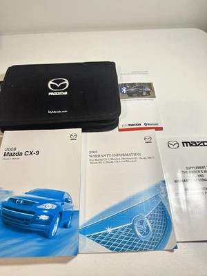 2008 Mazda CX-9 Owner's Manual set - Image 1 of 4