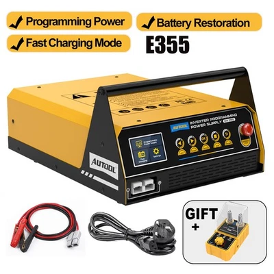 Auto Programming Power Stabilizer 120A Fast Battery Charger Battery Restoration - Image 1 of 4