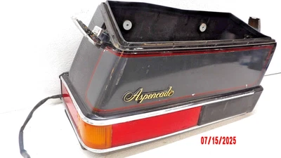 1984 84 Honda Goldwing GL 1200 Aspencade right saddlebag cargo Black/Gray Foto 1 de 4