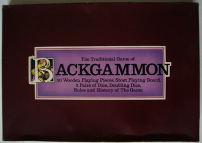 The Traditional Game of BACKGAMMON 1970's Made in England NOTES by R.C. BELL - Image 1 of 4