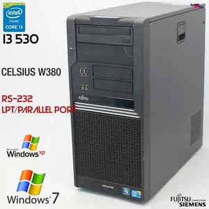 FSC FUJITSU SIEMENS CELSIUS W380 COMPUTER WORKSTATIOND2917 PC COM PARALLEL PORT - Bild 1 von 7