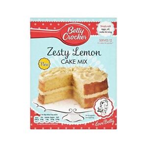 Betty Crocker Zesty Lemon Cake 425g - Pack of 2