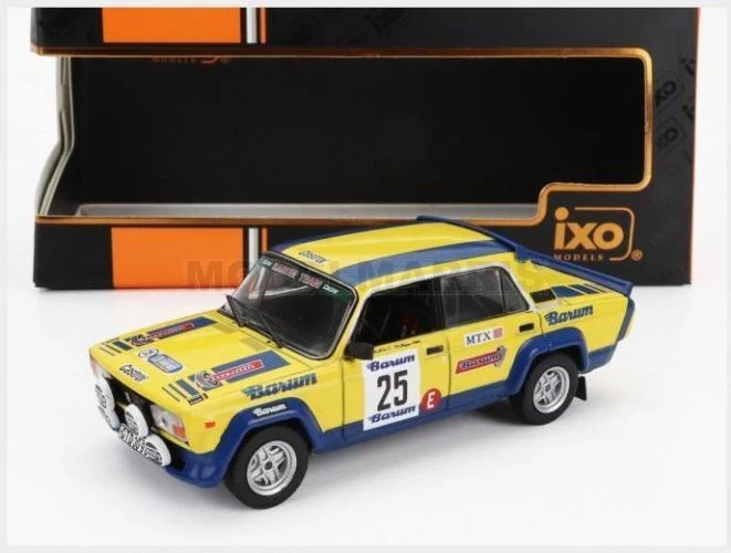 LADA 2105 MTX #25 BARUM RALLY 1983 LANK TYCE IXO RAC427 1 43 RALLYE RHD POLSKA