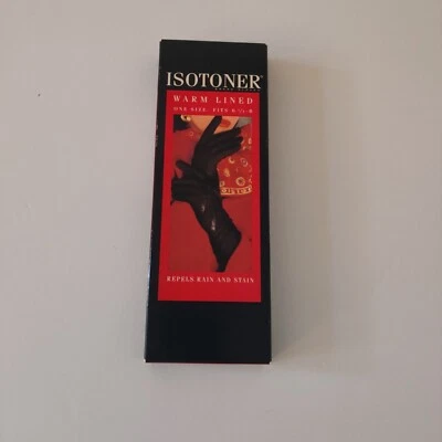 Guantes para mujer Aris Isotoner nuevos vintage forrados cálidos/24813 talla única talla 6,5-8 Foto 1 de 4