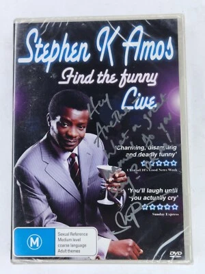 Stephen K Amos: Find The Funny Live - DVD Region 4 PAL - Brand New - Image 1 of 2