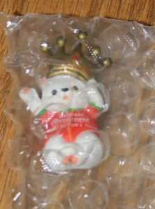 New Hallmark Keepsake Ornament Crown Prince, Bear, Mini, Collectors Club, 1990 - Picture 1 of 5
