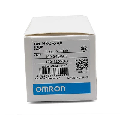 Omron H3CR-A8 Timer Module H3CRA8 New In Box Free Shipping - Image 1 of 4