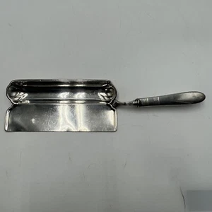 RARE VTG 1936 FRISCO LINES RAILROAD INTERNATIONAL SILVER DINING TABLE CRUMBER - Picture 1 of 18