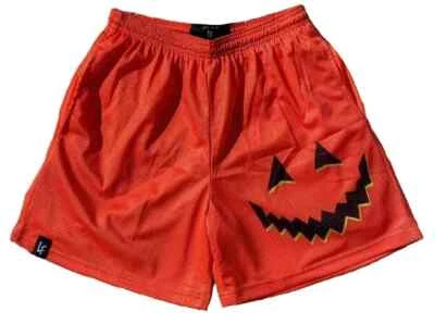 Pantalones Cortos de Halloween Lost Files "Jack-O-Lantern" Para Hombre Talla Grande TOTALMENTE NUEVOS Foto 1 de 2