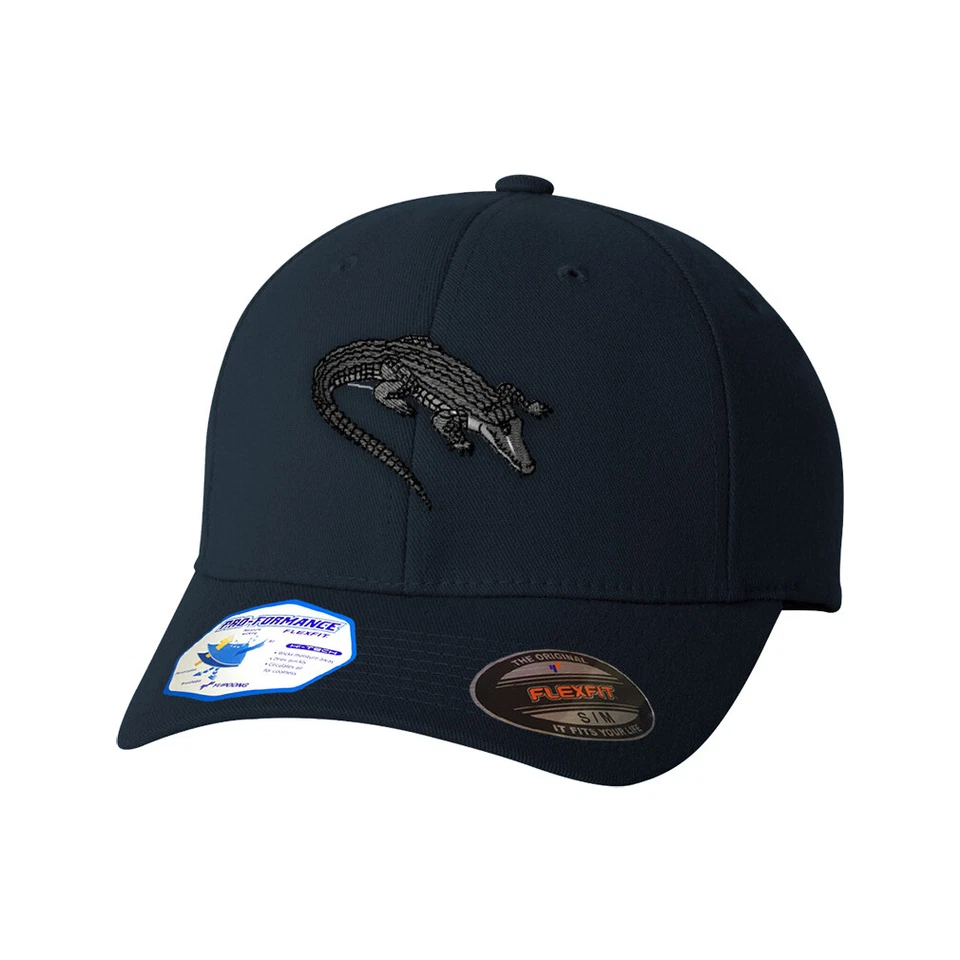 Sombreros Flex Fit L/XL S/M Gator Florida Pantano Gorra de Béisbol para Hombres y Mujeres Foto 1 de 1