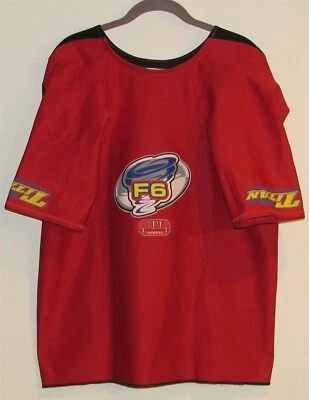 Titan F-6 NXG+ Bench Shirt Size 52 Red & Black (Lightly Used) Discontinued Color - Image 1 of 3