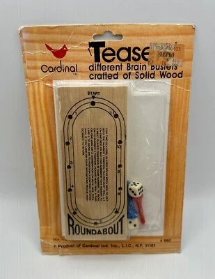 VTG Cardinal Teasers Wooden Roundabout Brain Buster Game NEW - Image 1 of 2