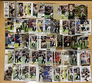 (106) DREW BREES CARD LOT 2011-2023 SELECT, PRIZM, OPTIC, ILLUSION, MOSAIC, ++ - Picture 1 of 3
