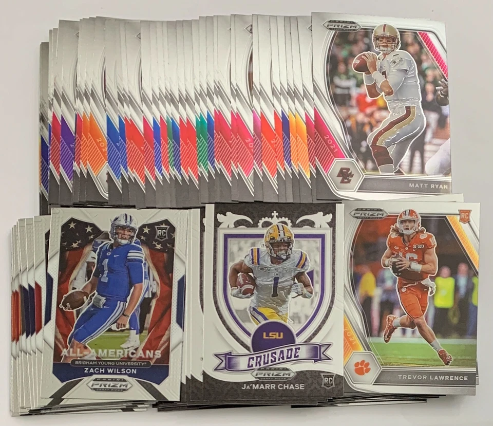 2021 Panini Prizm Draft Picks Football Base #1-200 You Pick Complete Your Set! - Image 1 of 1