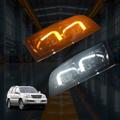 For 2003-2009 Lexus GX470 LED Fog Light Daytime Running Light Assembly A Pair Foto 1 de 4