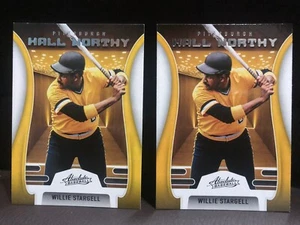 (2) 2022 Panini Absolute Hall Worthy Willie Stargell #HW-15 Pirates - Picture 1 of 2