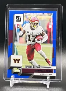 2022 Donruss Football Blue Press Proof SP RC # - Picture 1 of 2