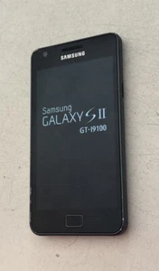 Samsung Galaxy S2 GT-I9100 SII Schwarz Software Defekt, Display Akku Deckel Ok - Bild 1 von 2