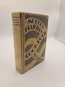 Vintage 1929 Hardcover Buch Modern Priscilla Kochbuch 1000 Rezepte & Methoden! - Bild 1 von 5