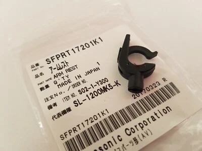 Technics SL 1200 1210 MK2 MK3 M3D MK5 M5G MK6 Pro DJ Tocabrazos Reposabrazos Bloqueo Nuevo de Lote Antiguo Foto 1 de 3