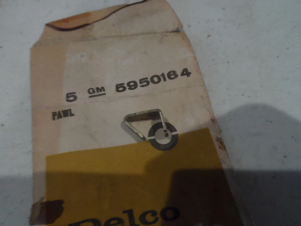 Nuevo de Lote Antiguo 1962 Chevy Impala Interruptor de Señal de Giro PAWL GM (1) 5950164 Chevrolet 02BB1 Foto 1 de 2