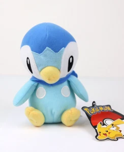 Nintendo Pokemon Piplup Plush Stuffed Animal Blue Penguin Toy Factory 2016 NWT - Picture 1 of 7