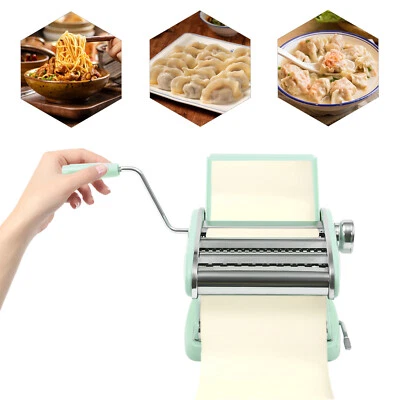 Pasta Maker Machine with 6 Adjustable Thickness Settings  Dough Roller - Image 1 of 4