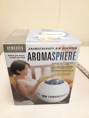 New Homedics Body Basics AromaSphere Aromatherapy Air Diffuser Aroma Sphere - Image 1 of 4