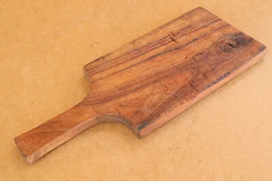 Vintage Kitchen Cutting Board Chopping Board Wood Small Primitive Plate Salver - Picture 1 of 8