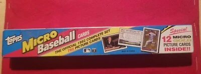 1992 Topps Micro Baseball COMPLETE YOUR SET (#401-#600) PICK A CARD NM-MT - Image 1 of 2