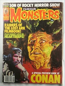 Magazine Famous Monsters Issue #179 - Nov 1981 - CONAN RAIDERS of the LOST ARK - Picture 1 of 3