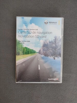 SD Karte Navigation RENAULT Carminat TomTom LIVE Europa 2016 9.65 Original - Bild 1 von 4