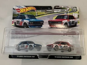 Hot Wheels Datsun 510 2 Pack  Real Riders - Picture 1 of 5